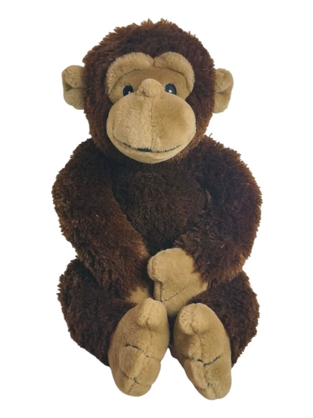 Vtg Koala Brown Monkey 18" Stuffed Animal Toy Soft Cuddly Floppy Arms Legs Nurse